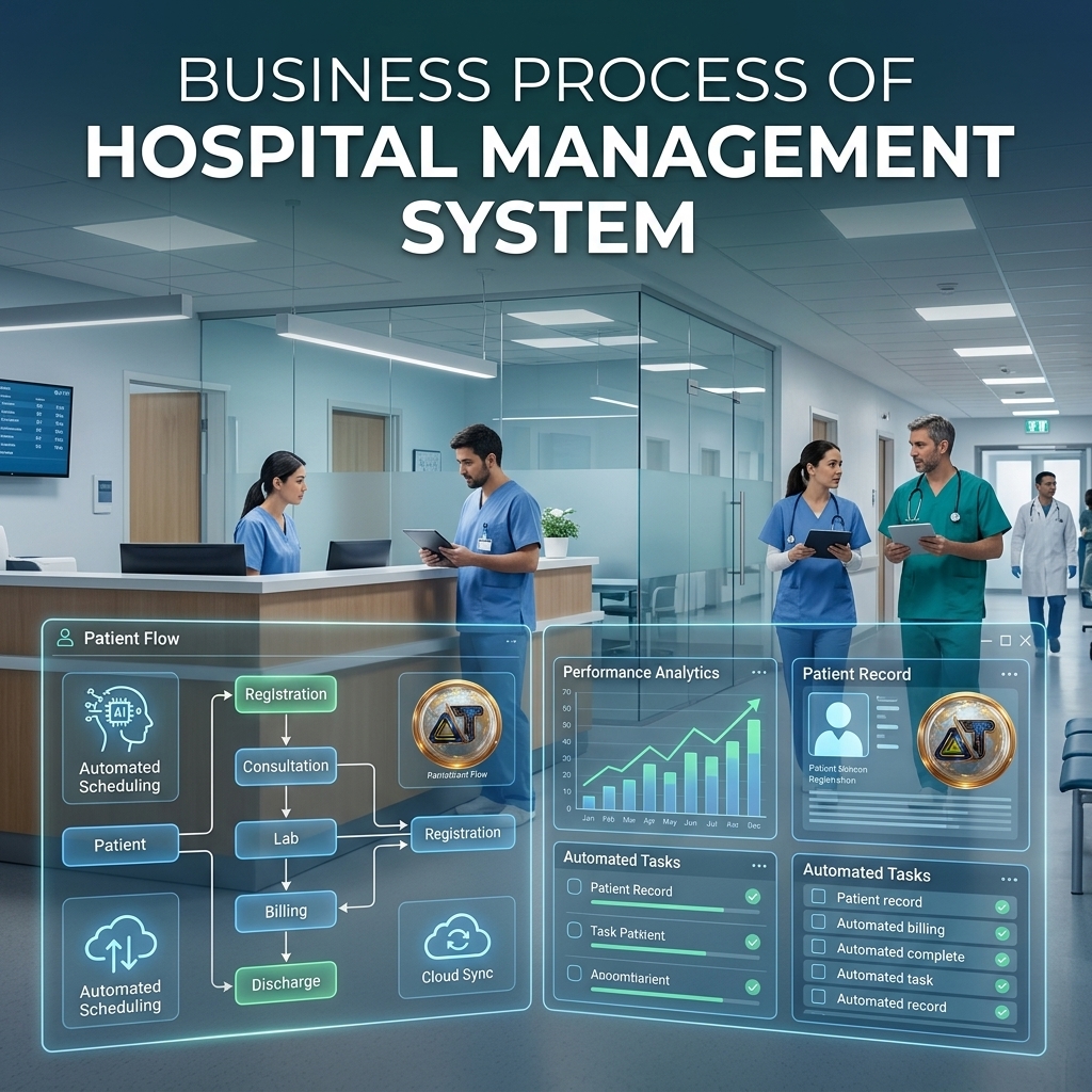 Business Process of a Hospital Management System